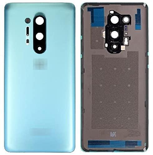 Back Glass Panel for Oneplus 8 Pro Green with Camera Lens Module and Self Adhesive Tape - EGFix Back Glass Panel for Oneplus 8 Pro Green with Camera Lens Module and Self Adhesive Tape - EGFix